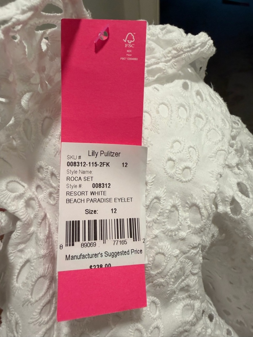 Lilly Pulitzer Roca Set NWT size 12 - Picture 3 of 4